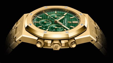 audemars piguet 14894|audemars piguet green dial.